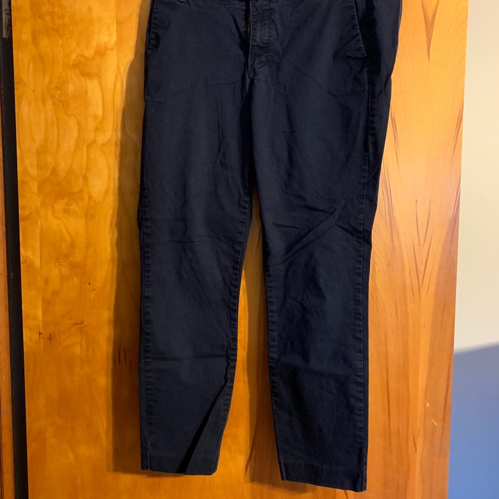 JCREW Factory Navy Blue Frankie Chinos